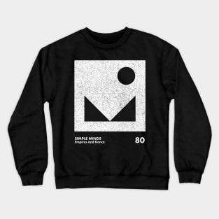 Simple Minds / Empires And Dance Minimal Graphic Design Art T-Shirt Crewneck Sweatshirt